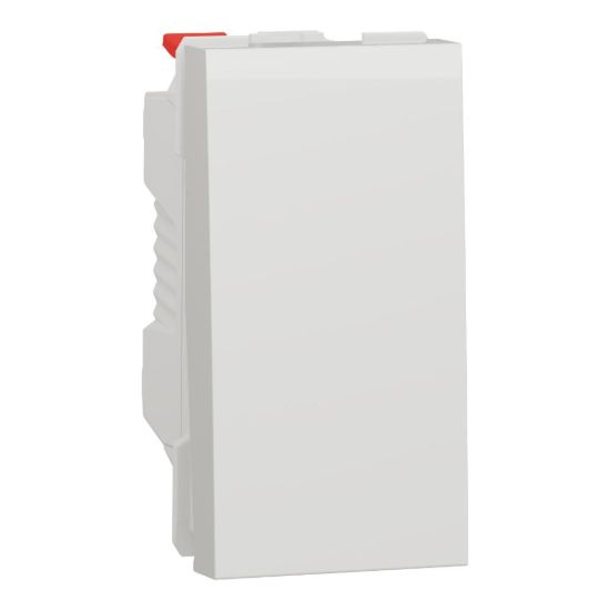 Picture of Switch, New Unica, 1-pole 2-way, 10AX, 1 module, IP4X, white